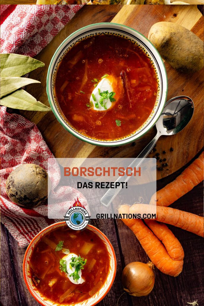 Einfaches Borschtsch Rezept grillnations