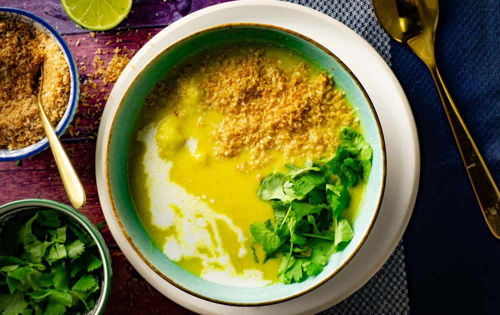 Blumenkohlsuppe mit Curry Rezept grillnations