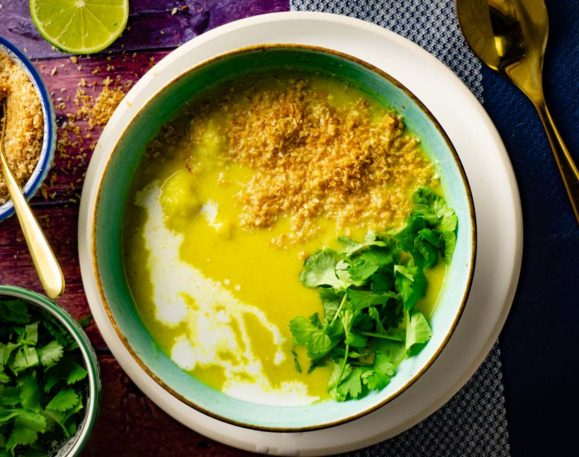 Blumenkohlsuppe mit Curry Rezept grillnations