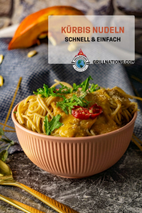 Kürbis Nudeln Rezept grillnations