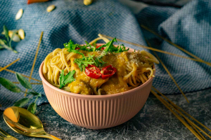 Kürbis Nudeln Rezept grillnations